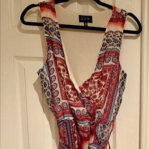 As U wish (AUW) printed summer dress!